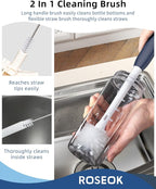 2 in 1 Long Handle Bottle Brush - Image 4