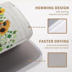 St Patricks Day Shamrock Dish Drying Mats St Patrick's Day Spring Dish Mat - Image 3