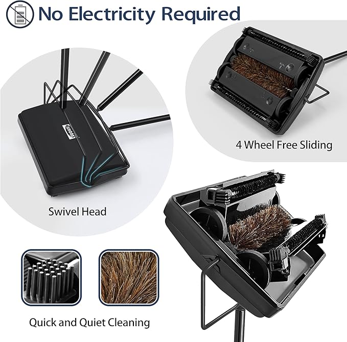 JEHONN Carpet Floor Sweeper Manual - Image 3