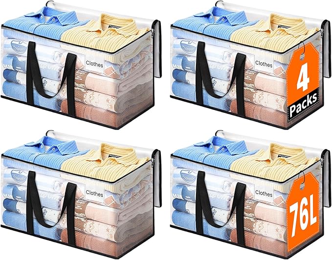 Extra Large Heavy Duty Moving Bags, Storage Bags by EpicTotes