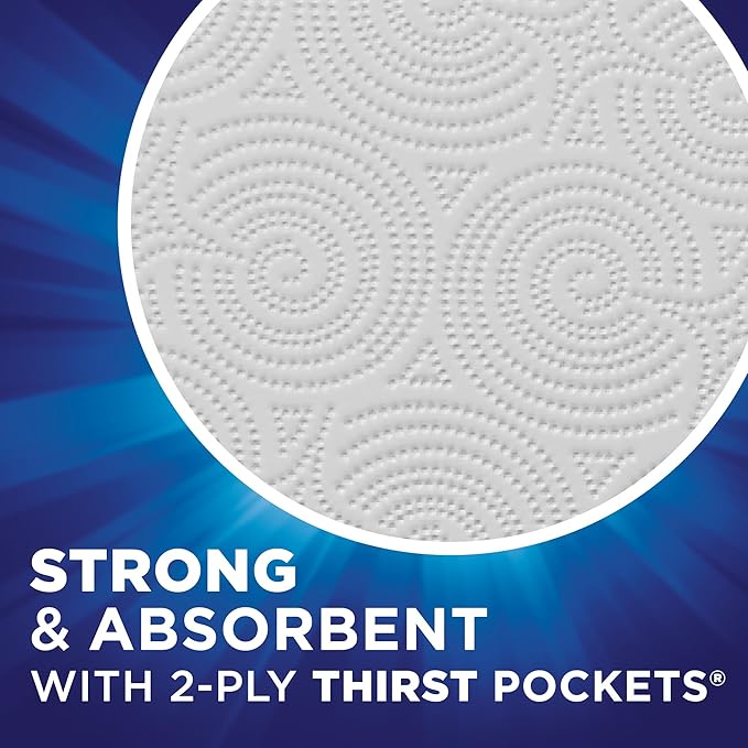 Sparkle Pick-A-Size Paper Towels, 2 Rolls = 4 Regular Rolls, Everyday Value - Image 4