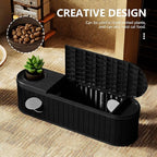 DRATO Outdoor Storage Box, Resin Deck Storage Box Waterproof Patio Storage Box for Indoor & Outdoor Use，Black - Image 4
