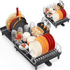 TOOLF Expandable Dish Rack, Dish Drying Rack by TOOLF