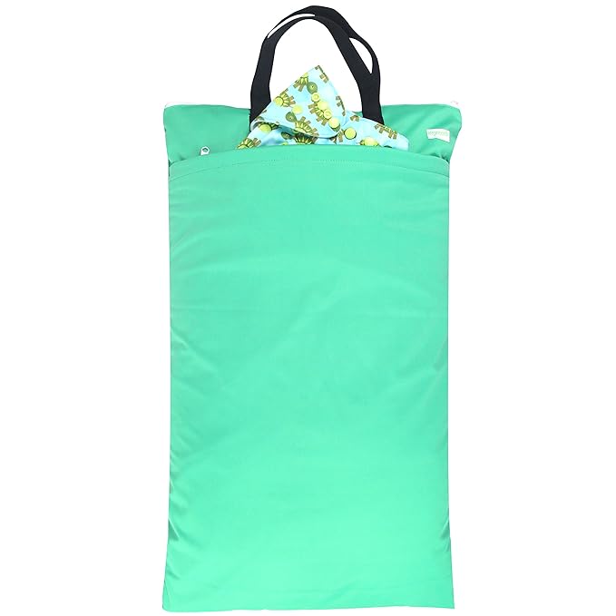 wegreeco Reusable Hanging Wet Dry Cloth Diaper Bag - Image 3