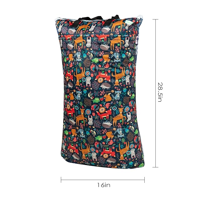 wegreeco Reusable Hanging Wet Dry Cloth Diaper Bag - Image 2