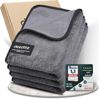 Bath Wipes Shower Cleaning Cloths, Premium Car Drying Towel | Ultra Absorbent by Deedlite
