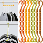 Mr. Pen- Space Saving Hangers for Clothes, Autumn Colors, Plastic Multi Clothes by MrPen