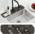 2 Pcs Kitchen Sink Splash Guard Faucet Mats Mandala Pattern Faucet Mat by CONCHLERY%E6%97%97%E8%88%B0%E5%BA%97