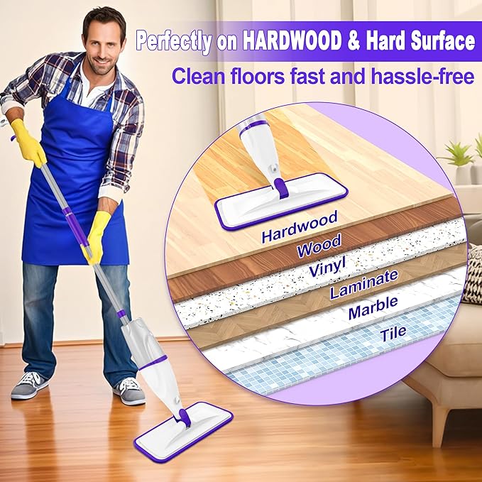 Spray Mops for Hardwood Floor Cleaning: EXEGO Wet Mops - Image 7
