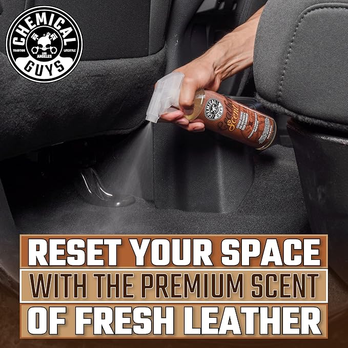Chemical Guys AIR_102_04 Leather Scent Premium Air Freshener and Odor Eliminator - Image 7