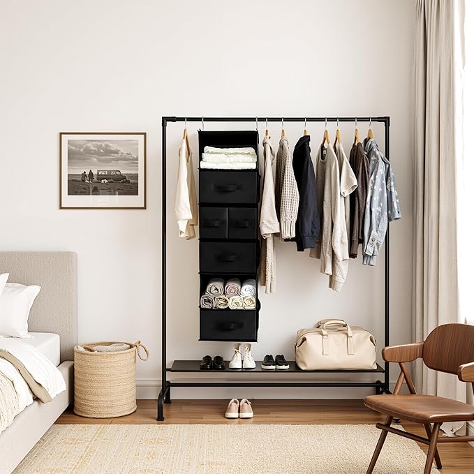 GRANNY SAYS Hanging Closet Organizer 6 Shelves, Closet Organization and Storage - Image 2