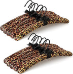 TOPIA HANGER Padded Hangers for Women Clothing, 17-inch Satin Hangers 10 Pack by TOPIAHANGER