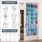 40-Pocket Over the Door Shoe Organizer - Image 2