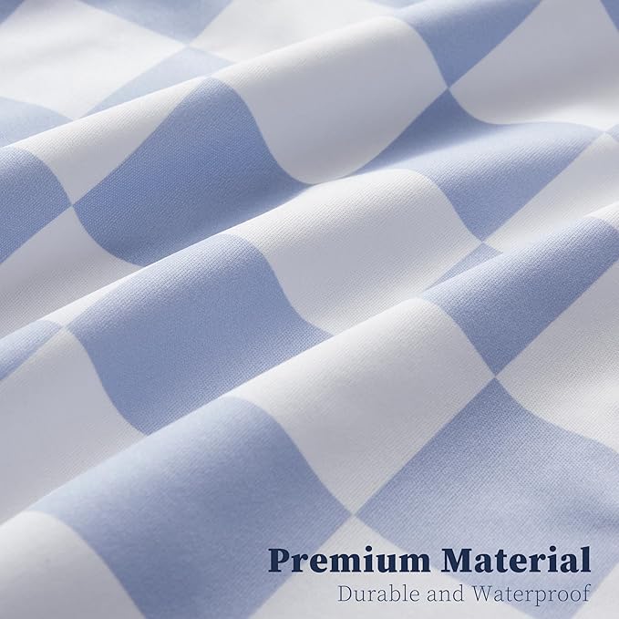 Checkered 2 Pcs Large Travel Laundry Bags - Image 5