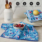 RECYCO Waffle Kitchen Towel Set of 2 - Image 3