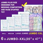 XXL Jumbo 47''X35'' Vacuum Storage Space Saver Bags Extra Large - Image 2