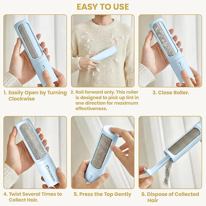 Pet Hair Remover Roller – Reusable Lint Roller - Image 5