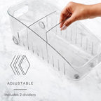 YouCopia RollOut Fridge Drawer 6", BPA-Free Clear Rolling Refrigerator - Image 2
