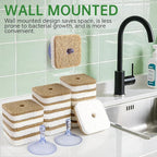 16 Pack Biodegradable Natural Kitchen Sponges, Compostable Cellulose & - Image 7