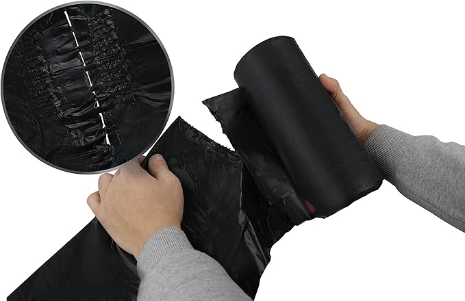 Begale 3 Gallon Drawstring Trash Bags - Image 3