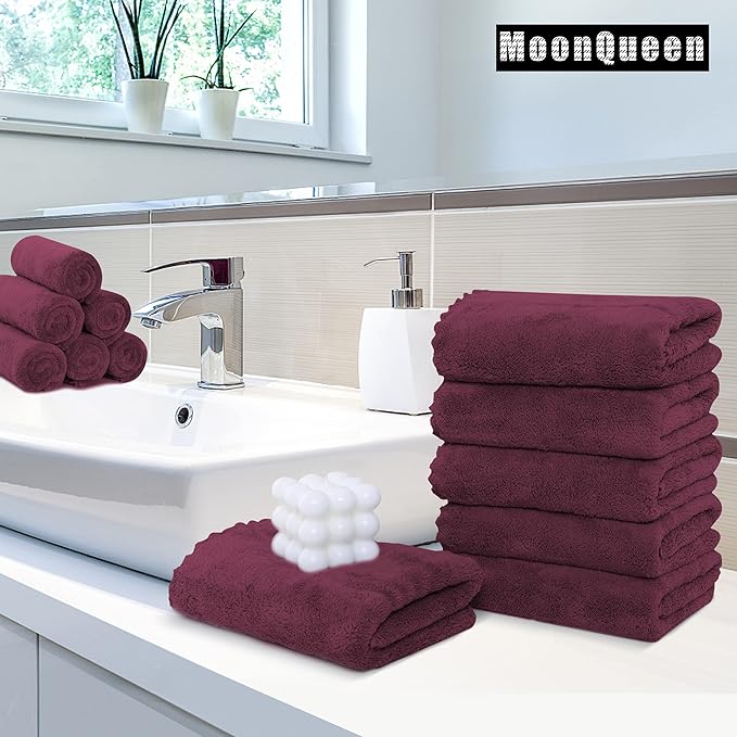 MOONQUEEN 18 Pack Premium Hand Towels - Image 2