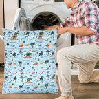 2pcs Travel Waterproof Laundry Bag, Cloth Diaper Wet Dry Bags - Image 5