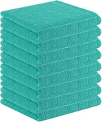 Homaxy 100% Cotton Terry Kitchen Towels, Checkered Designed, Soft and Super by Homaxy