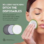 Greenzla Reusable Makeup Remover Pads Travel Set - Image 8