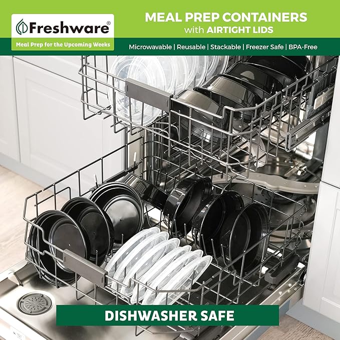 Freshware Meal Prep Containers - Image 7
