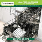 Freshware Meal Prep Bowl Containers Plastic Bowls - Image 8