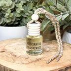 Palo Santo & Sandalwood Hanging Car Air Freshener – Long Lasting Essential Oil - Image 2
