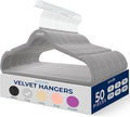 SereneLife 50 Pack Velvet Hangers by SereneLife