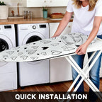 Quick Install Ironing Board Cover 17" x 55" Ironing Board Cover - Image 4