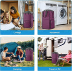 Bukere Laundry Tote Basket, Laundry Backpack Bag - Image 7