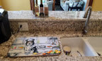 Caroline's Treasures DAC6214DDM Borzoi The Chef Dish Drying Mat Absorbent Dish - Image 2
