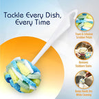 Compac Home Dish SpongeWand Plus Tri Surface Scrubbing Sponge - Image 4