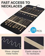 BAGSMART Hanging Jewelry Organizer Storage Roll - Image 2