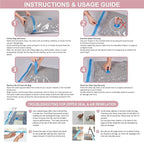 Cozy Essential Vacuum Storage Bags, Compression Space Saver Bags - Image 7