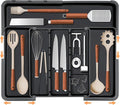 Large Utensil Drawer Organizer Expandable Silverware Organizer by Spaclear