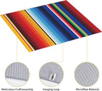Rainbow Colorful Stripe Kitchen Drying Mat Mexican Microfiber Dish Drainer Mat - Image 5