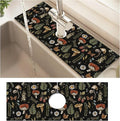 Absorbent Splash Guard Mat for Kitchen Sink, 15×5.5 Inch Cute Fast Drying Drip by Unknown