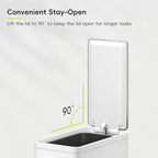 EKO Slim Small Bathroom Trash Can - Image 8