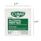 CURAD Alcohol Prep Pads | 400 Pieces of Medium Isopropyl Wipes Individually - Image 5