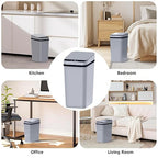 3Pack Bathroom Small Trash Can - Image 7