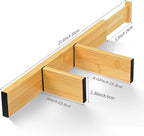 Adjustable Bamboo Drawer Dividers - Image 4