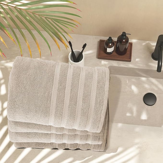 Hearth & Harbor Bath Towels for Bathroom - Image 3