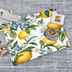 Lemon Dish Drying Mat for Kitchen Counter Protector and Decoration Super - Image 4