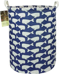 HUNRUNG Laundry Hamper, Large Canvas Fabric Lightweight Storage Basket Toy by HUNRUNG