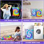 2 Pcs Large Travel Laundry Bag Waterproof - Image 6
