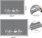 Absorbent Coffee Mat, Fashion Dish Drying Mat - Image 6